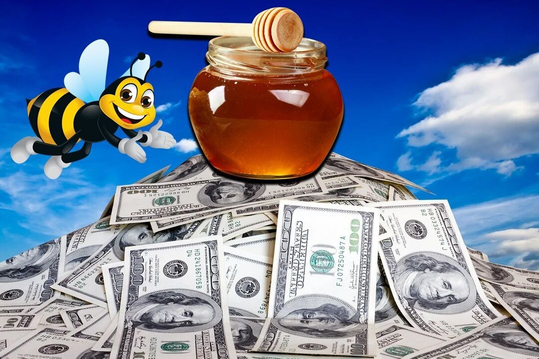 medaus sąskaita pinigų pritraukti